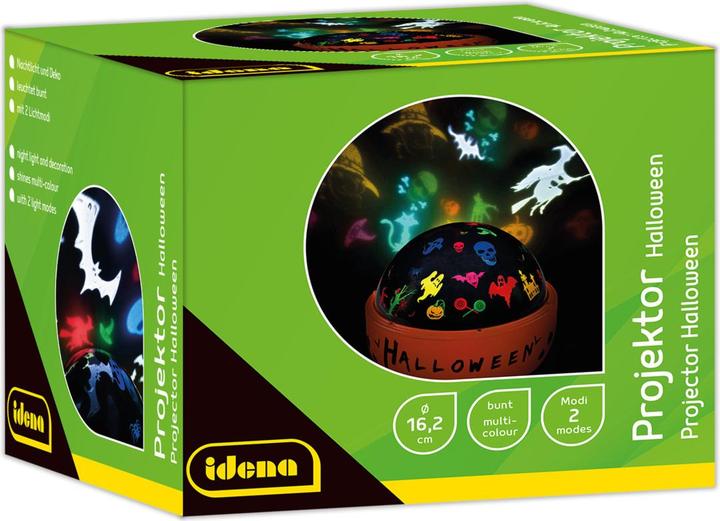 Produktbild Idena LED Projektor Halloween 16,2x16,2x13cm