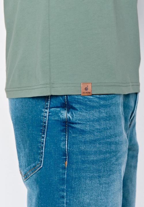 Actual product image Greenbomb Nature Canoe River Peak T-Shirt (S)