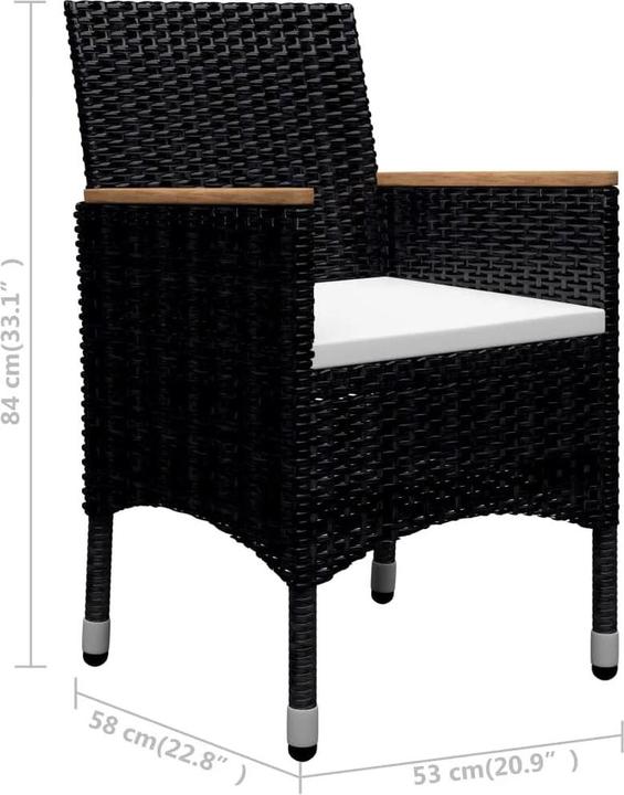 Produktbild vidaXL Kathryne (120 x 120 x 75 cm)