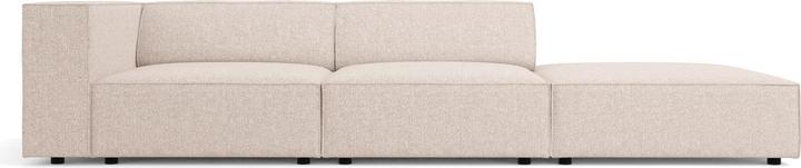 Actual product image Cosmopolitan Design Right Sofa, "Arendal", 4 Seats, Beige, 262x102x70 Made in Europe