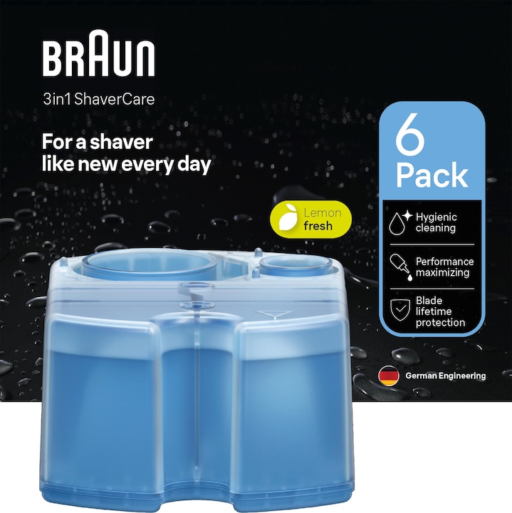 Braun 3-in-1 ShaverCare (6 x)