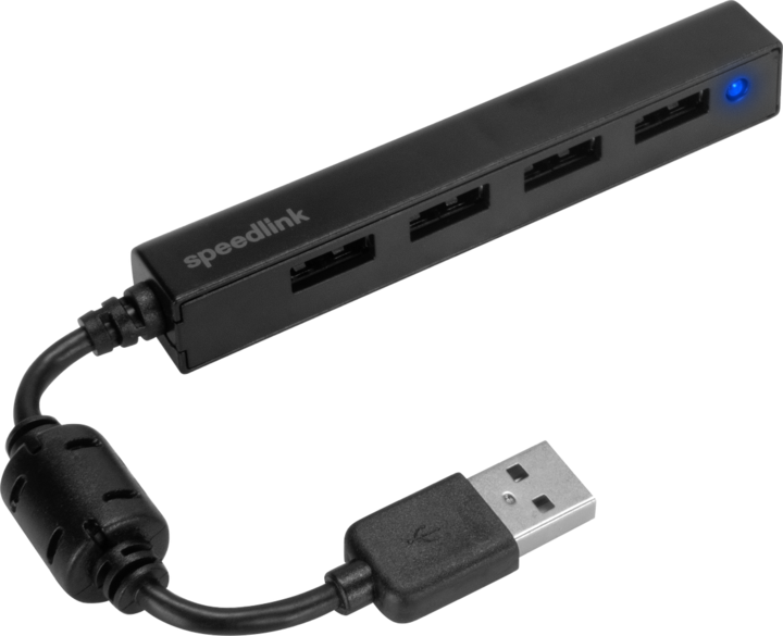 Actual product image Speedlink Snappy Slim (USB-A, 4 Ports)