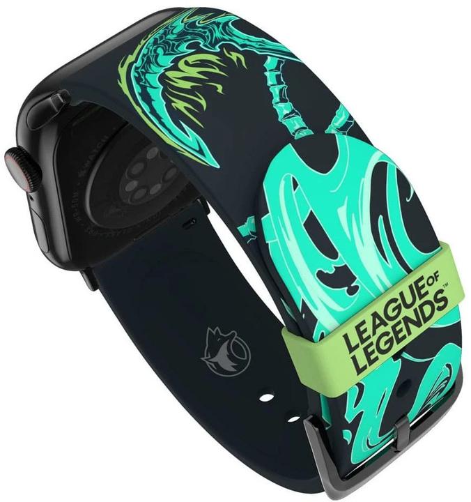 Produktbild Moby Fox League of Legends bracelet pour smartwatch Thresh (22 mm, Edelstahl, Silikon)