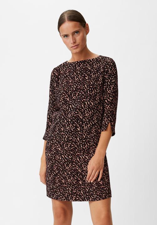 Image du produit Comma Kleid Crêpe-Kleid mit Allover-Print (40)