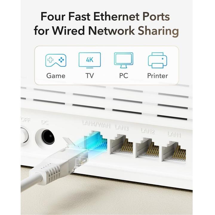 Productafbeelding Cudy AC1200 Wi-Fi 4G LTE-Cat4 router