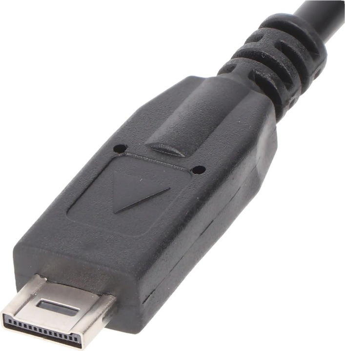 Actual product image AccuCell USB cable Panasonic Lumix DMC-FT1, DMC-FT2, DMC-FZ38, DMC-GH1