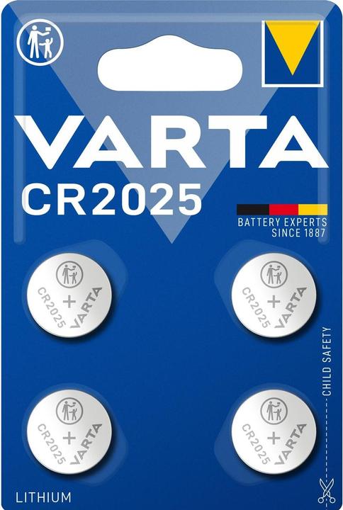 Varta CR2025 (4 Stk., CR2025, 160 mAh)