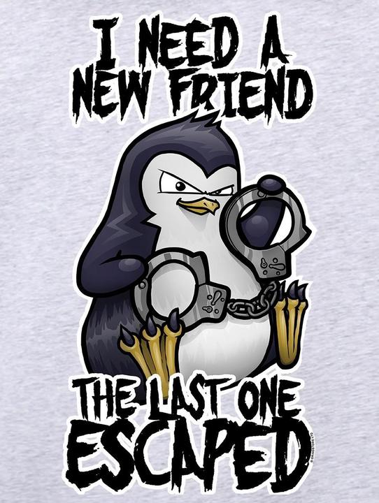Produktbild Psycho Penguin I Need A New Friend Kapuzenpullover (XL)