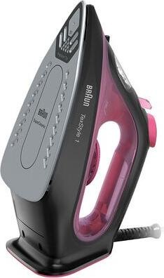 Produktbild Braun TexStyle 1 Trocken- & Dampfbügeleisen Keramik-Bügelsohle, Violett (2000 W, 130 g/min)