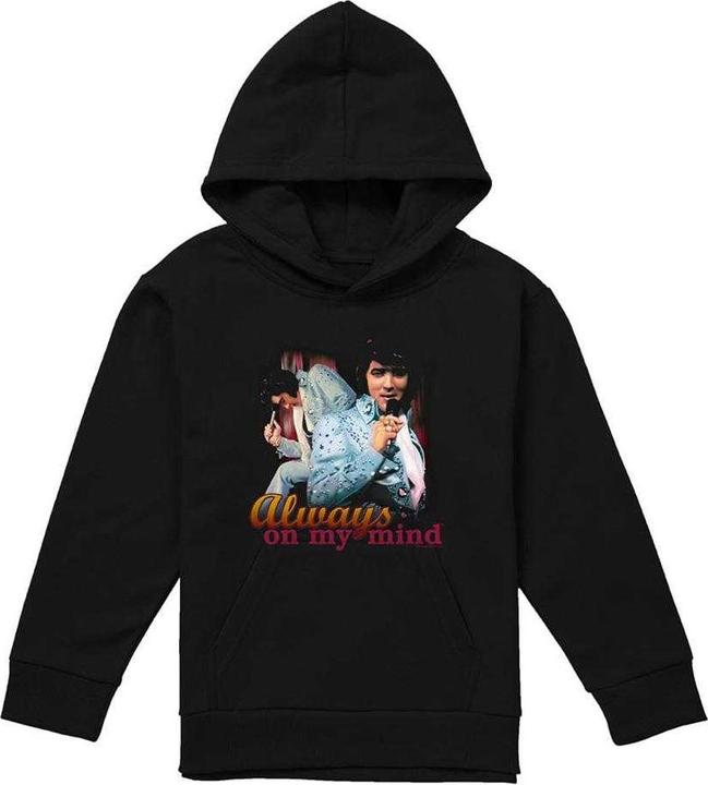 Image du produit Elvis - Sweat à capuche ALWAYS ON MY MIND - Enfant (116)