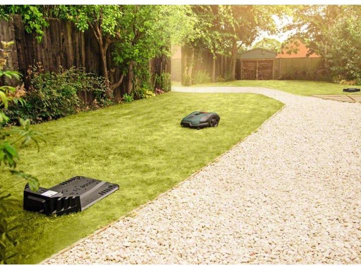 Actual product image Bosch Home & Garden Indego charging station (Mowing robot, Robot mower garage)