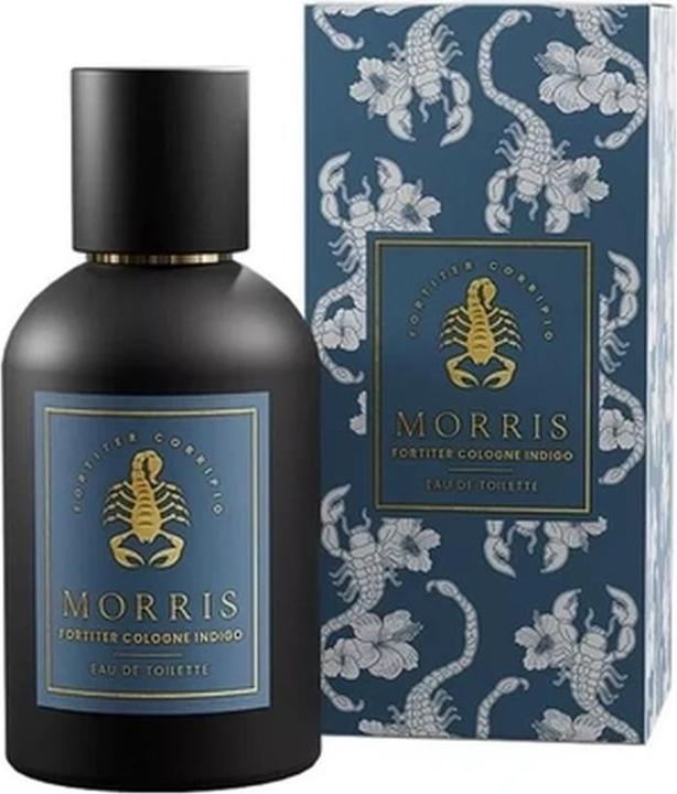 Morris Fortiter Cologne Indigo - Eau De Toilette For Man 100 Ml Spray (Eau de Toilette, 100 ml)