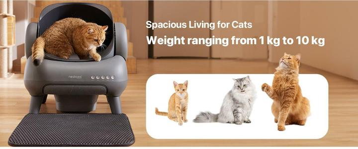 Actual product image Neakasa M1 litter tray (Self-cleaning litter tray)