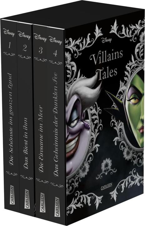 Produktbild Disney. Villains: Villain Tales. Taschenbuch-Schuber. Enthält die Geschichten »Die Schönste im (Deutsch, Walt Disney, Serena Valentino, Ellen Kurtz, 2023)