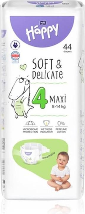 Actual product image Bella Baby Happy Maxi 4 8-14kg Babywindeln, 44 Stück (Size 4, 44 pcs.)