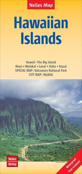 Image du produit Map Hawaiian Islands