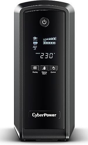 Produktbild Cyberpower CP900EPFCLCD 900VA/540W Line-Interactive Sinuswelle USB LowNoise 6x Schuko komp. zu QNAP TS-251 S... (900 VA, 540 W, Line-Interaktiv USV)