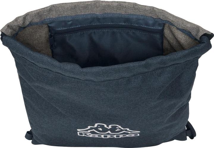 Actual product image Kappa Backpack bag with straps Dark navy Grey Navy blue 35 x 40 x 1 cm