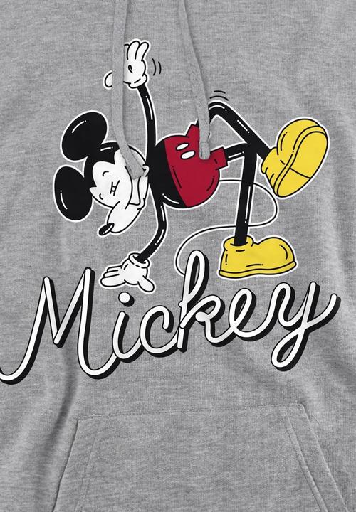 Actual product image Disney Mens Funky Dance Mickey Mouse Mickey Mouse Hoodie (XL)