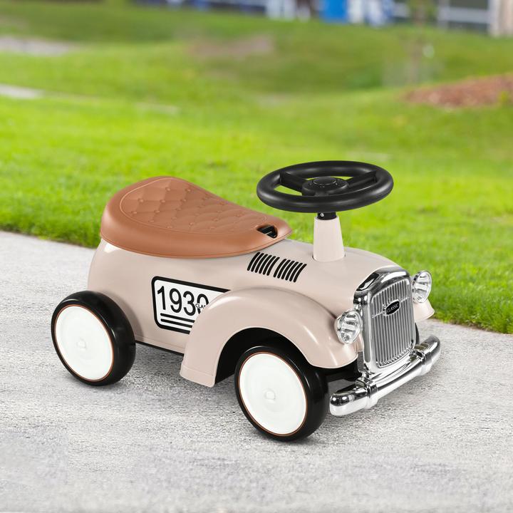 Actual product image Aiyaplay Slide car with storage space under the seat