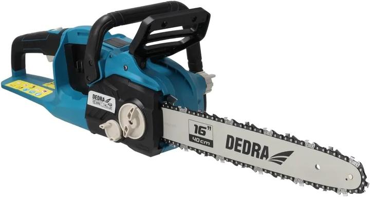 Actual product image Dedra Cordless brushless chainsaw 400mm 2x18V SAS+ALL DED7195V (Battery chain saw)