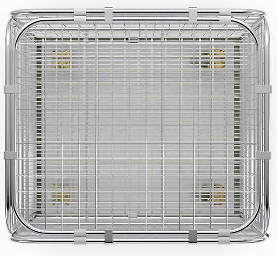 Actual product image kaiserkraft Roll container SAFE (500 kg)
