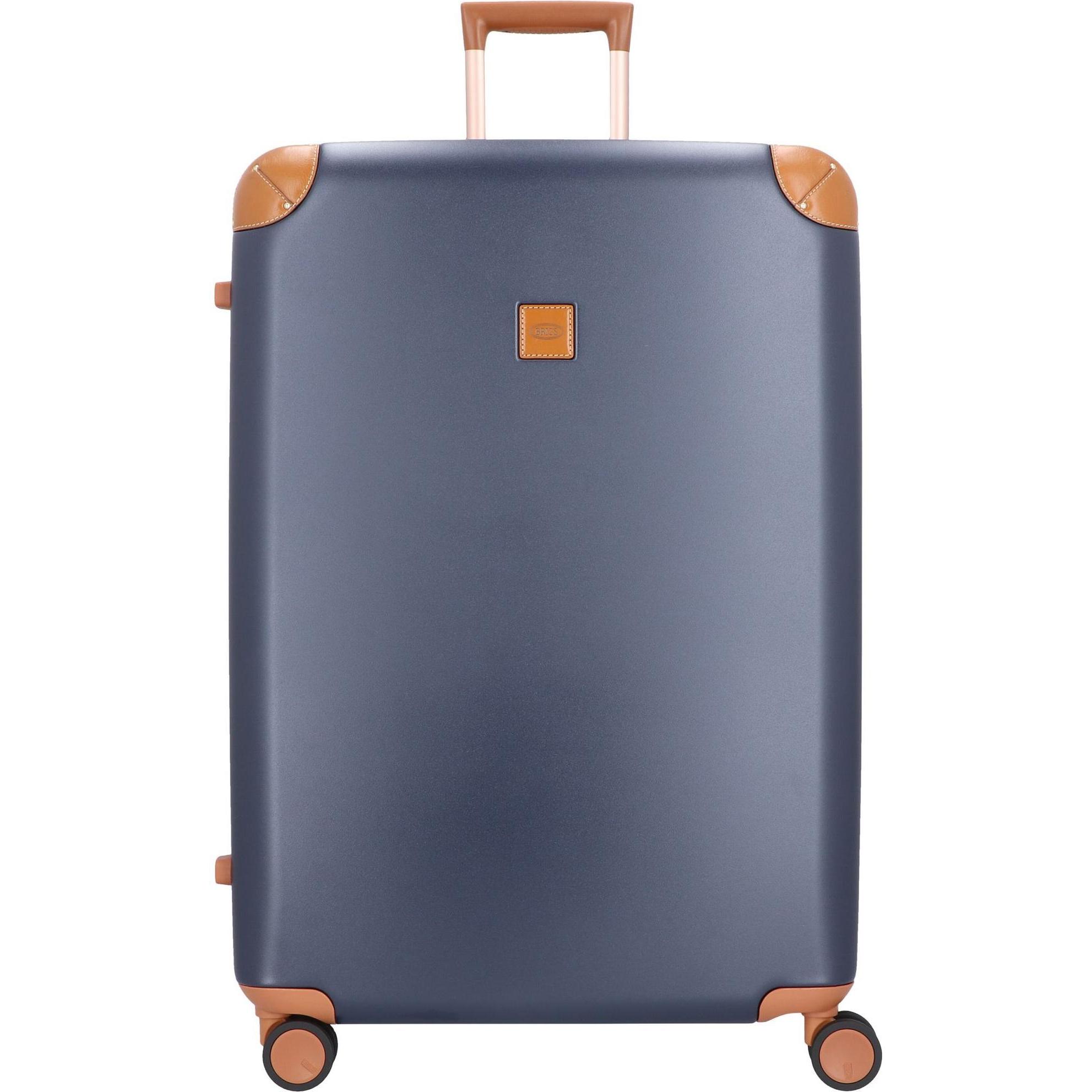 Brics, Koffer, Amalfi 4-Rollen Trolley 82 cm, Blau, (124 l, XL (ab 115l))
