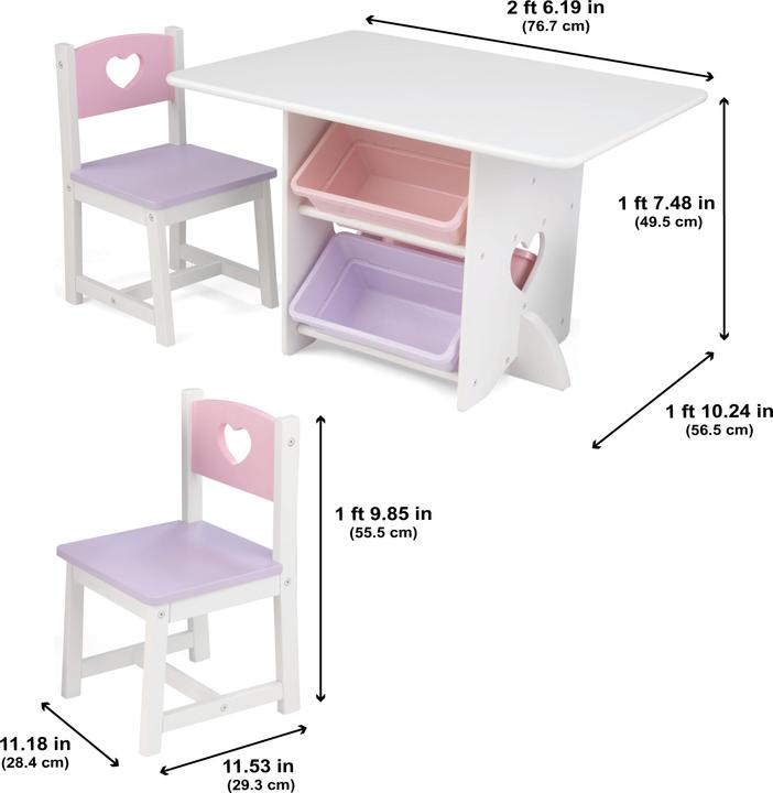 Actual product image KidKraft Sweethearts (Child seating group)