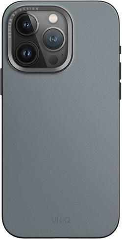 Actual product image Uniq case Lyden DS iPhone 15 Pro Max 6.7" Magclick Charging niebiesko-czarny/washed blue-black (Apple iPhone 15 Pro Max)