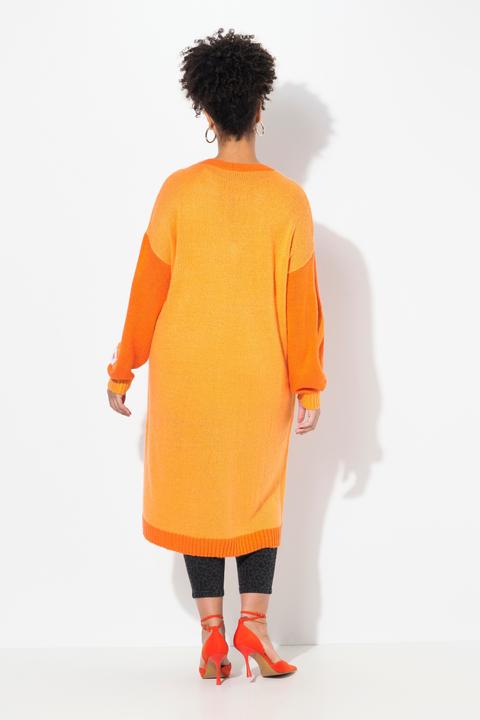 Produktbild Miamoda Strickjacke, Straight Fit, Blüten-Streifen, Langarm (56)