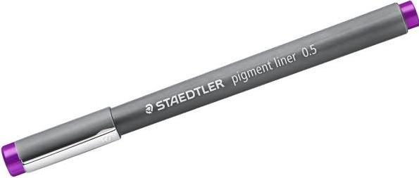 Image du produit Staedtler pigment liner 308 Fineliner, produit unique, violet, env. 0,5 mm (1x)