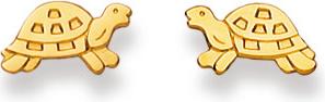 Image du produit Natsumi Schmuck Boucles d'oreilles tortue en or 18K/750 (750/18 K Or jaune)