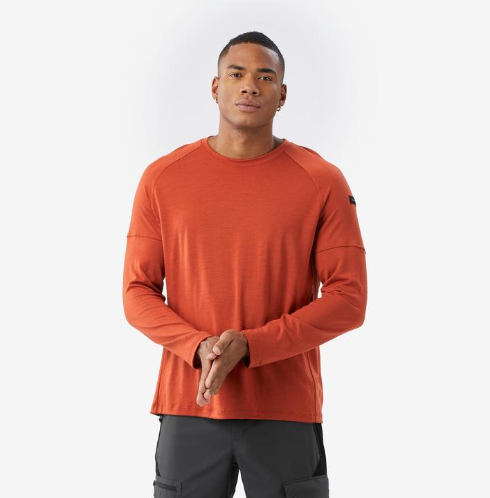 Produktbild Simond Langarmshirt Herren - Merino Resist braun (L)