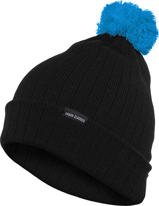 Produktbild Urban Classics Contrast Bobble Beanie (One Size)