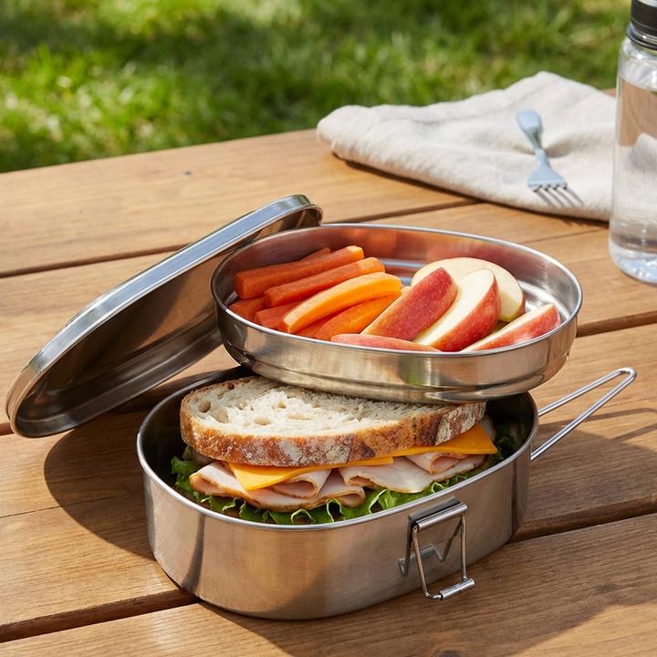 Produktbild Redcliffs Lunchbox aus Edelstahl