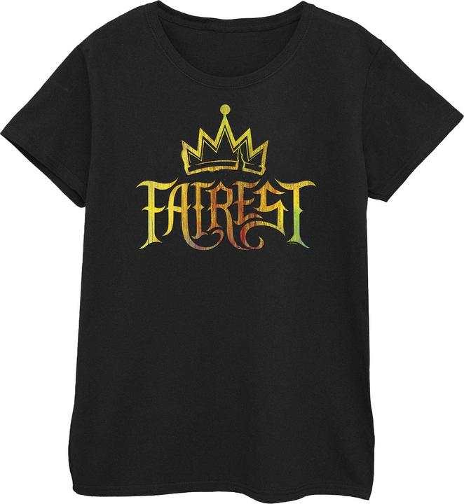 Actual product image Disney Womens/Ladies The Descendants Fairest Gold Cotton T-Shirt (S)