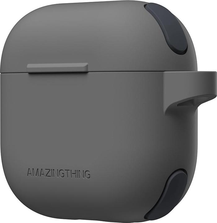 Produktbild Amazingthing Omni Case für AirPods 4 - schwarz (Kopfhörer Hülle)