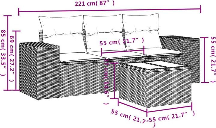 Produktbild vidaXL Rio