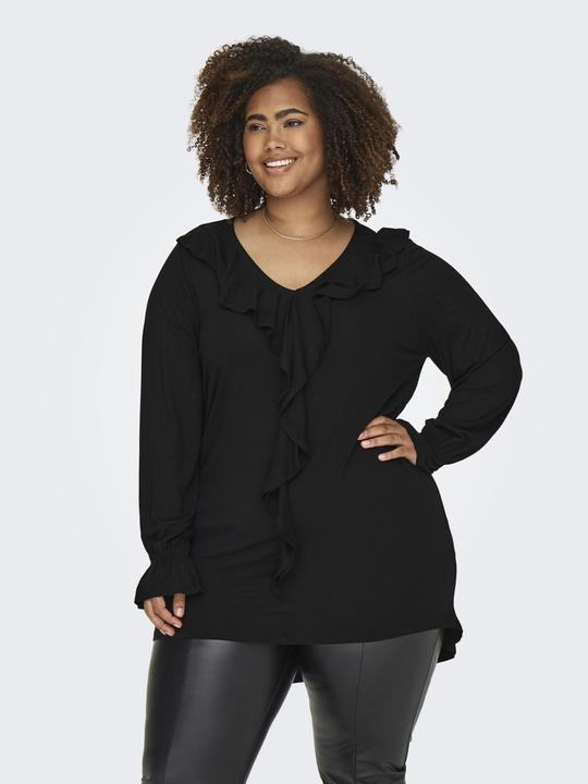 Produktbild Only Normal geschnitten V-Ausschnitt Elastische Bündchen Top Top (S)