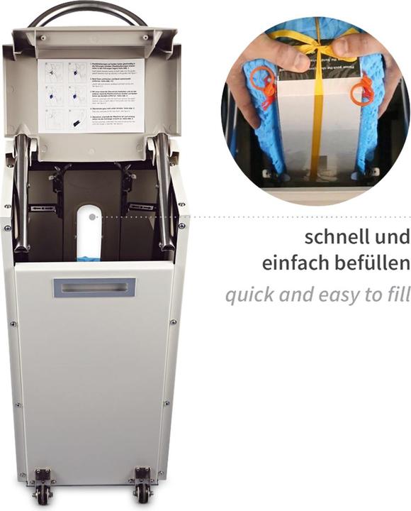 Actual product image Hygostar Automatic overshoe machine (One size)