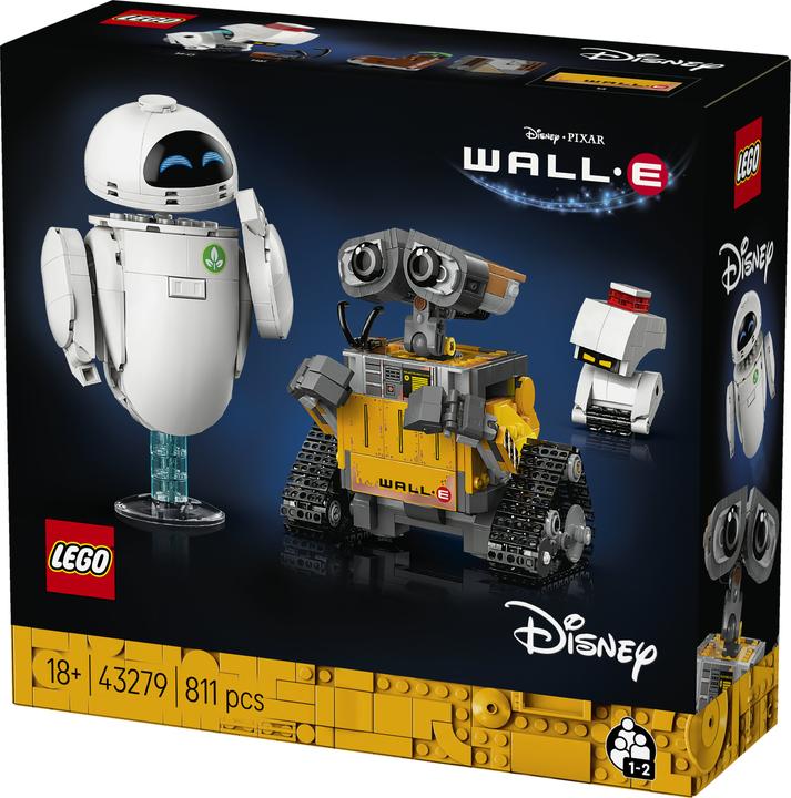 LEGO Wall-E en Eva (43279, LEGO Disney)