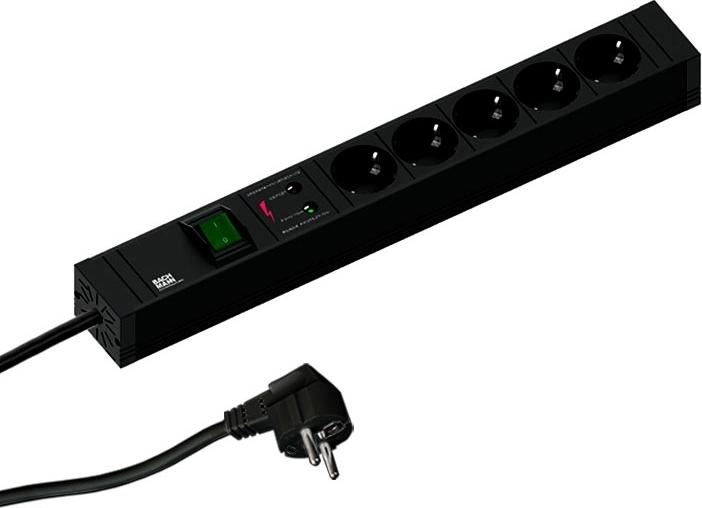 Produktbild Bachmann Steckdosenleiste (5 x, CEE 7/3, 2 m)