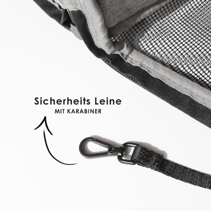 Produktbild LucyBalu CHECK-IN Katzentransporttasche | Choupette Edition (Katze, Waschbar)