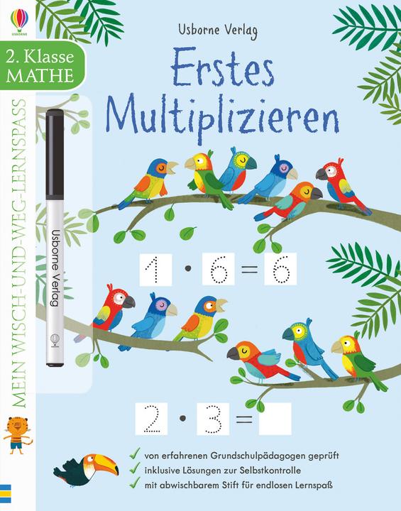 Produktbild Mein Wisch-und-weg-Lernspass: Erstes Multiplizieren (Deutsch, Holly Bathie, 2018)