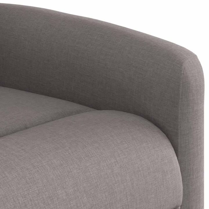 Immagine prodotto VidaXL Poltrona massaggiante elettrica in tessuto color tortora
