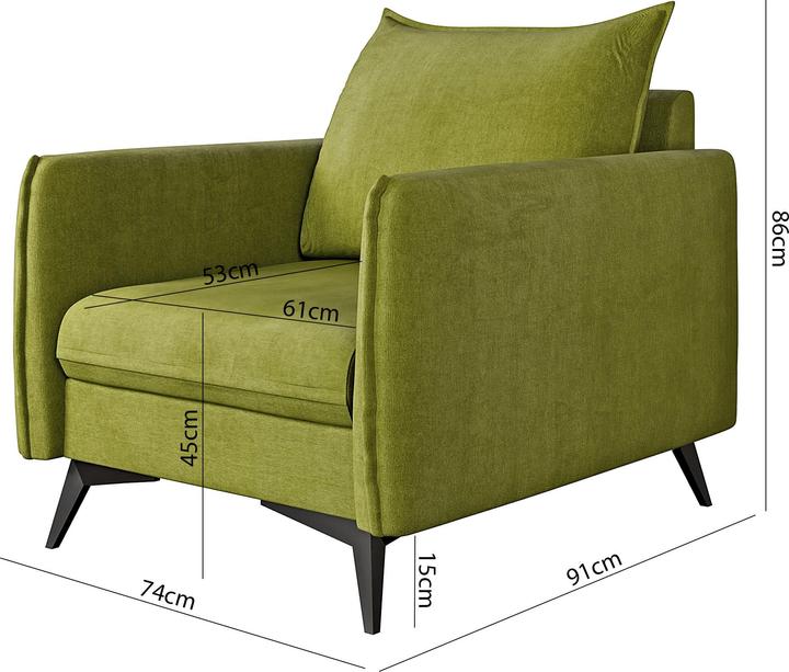 Immagine prodotto Ropez Juli Bis (3 posti, Set di tappezzerie, 2 posti, 1 posto)