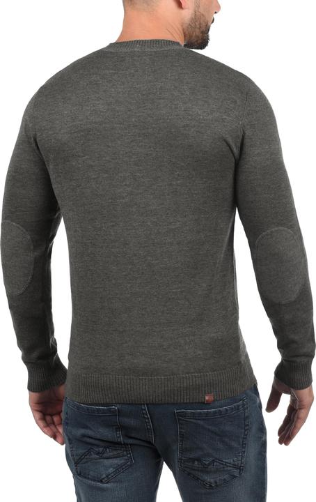 Actual product image Blend Lars Men's Jumper Knit Pullover With V-Neck Flecked (XXL)