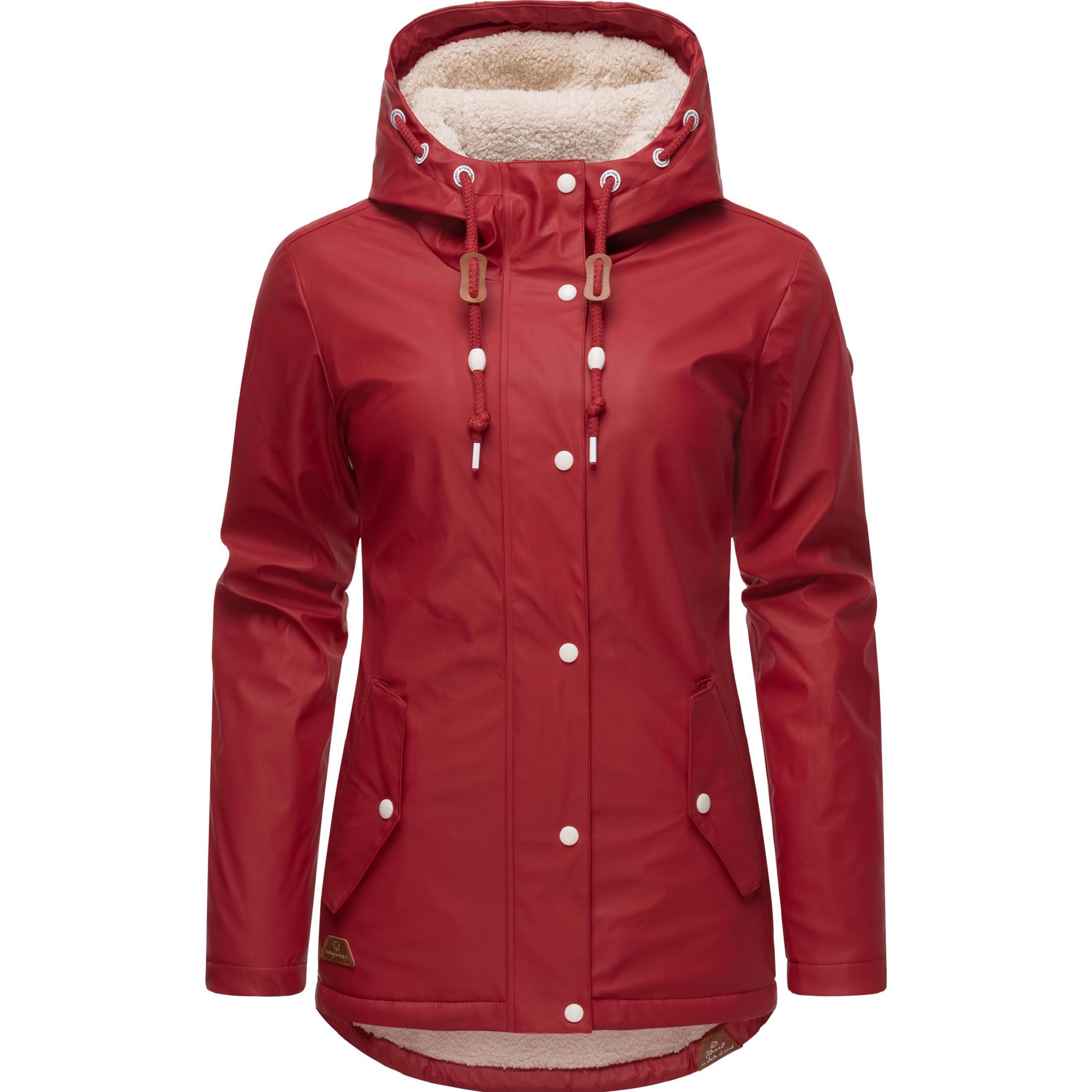 Ragwear, Damen, Jacke, Marge (XL), Rot, XL