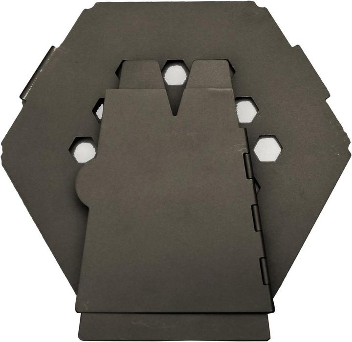 Produktbild Vargo Hexagon Holzofen Edelstahl