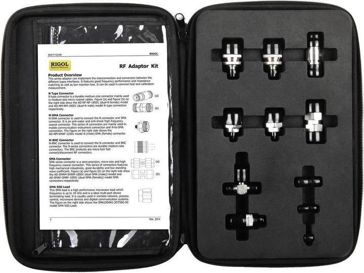 Actual product image Rigol Kit Accessori RF Adaptor adattatore HF 1 Kit